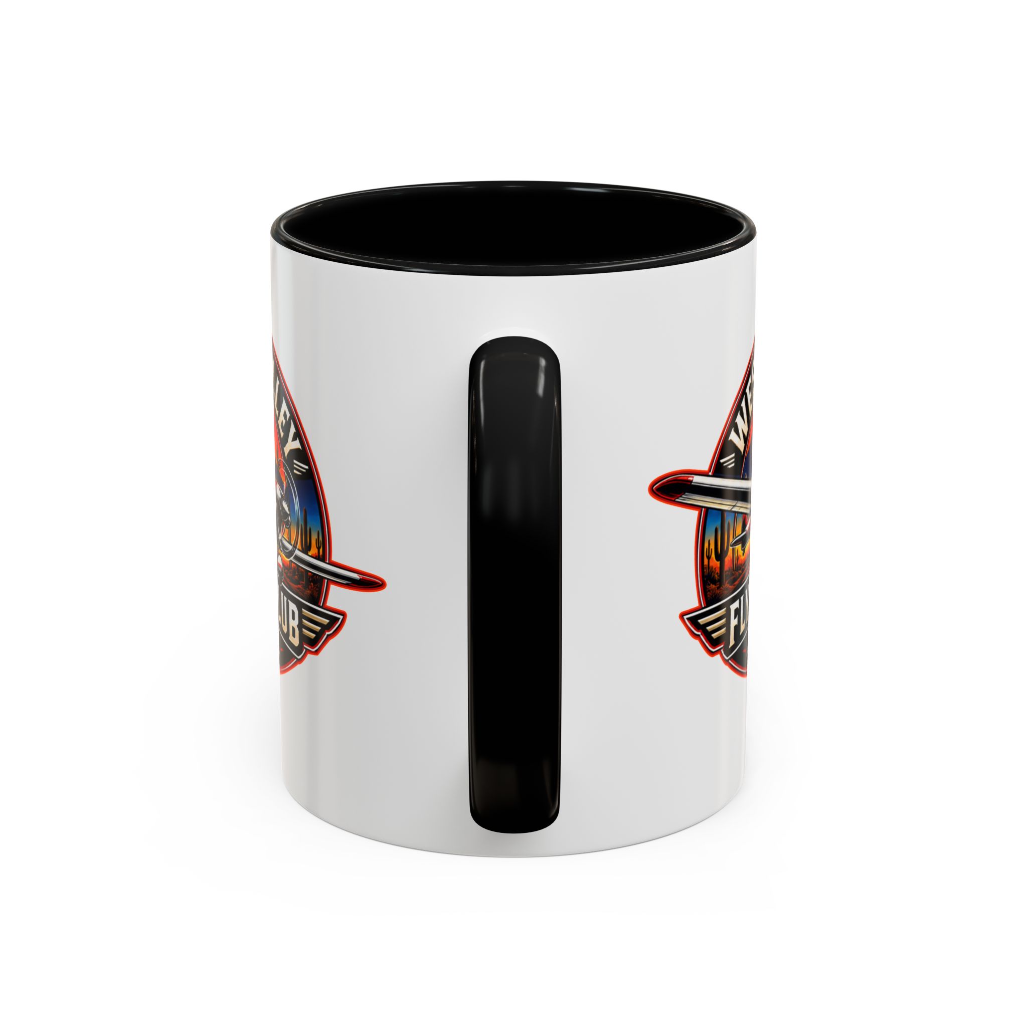 West Valley Flying Club Accent Coffee Mug — Arizona Aviation Logo (11/15oz) - Image 6