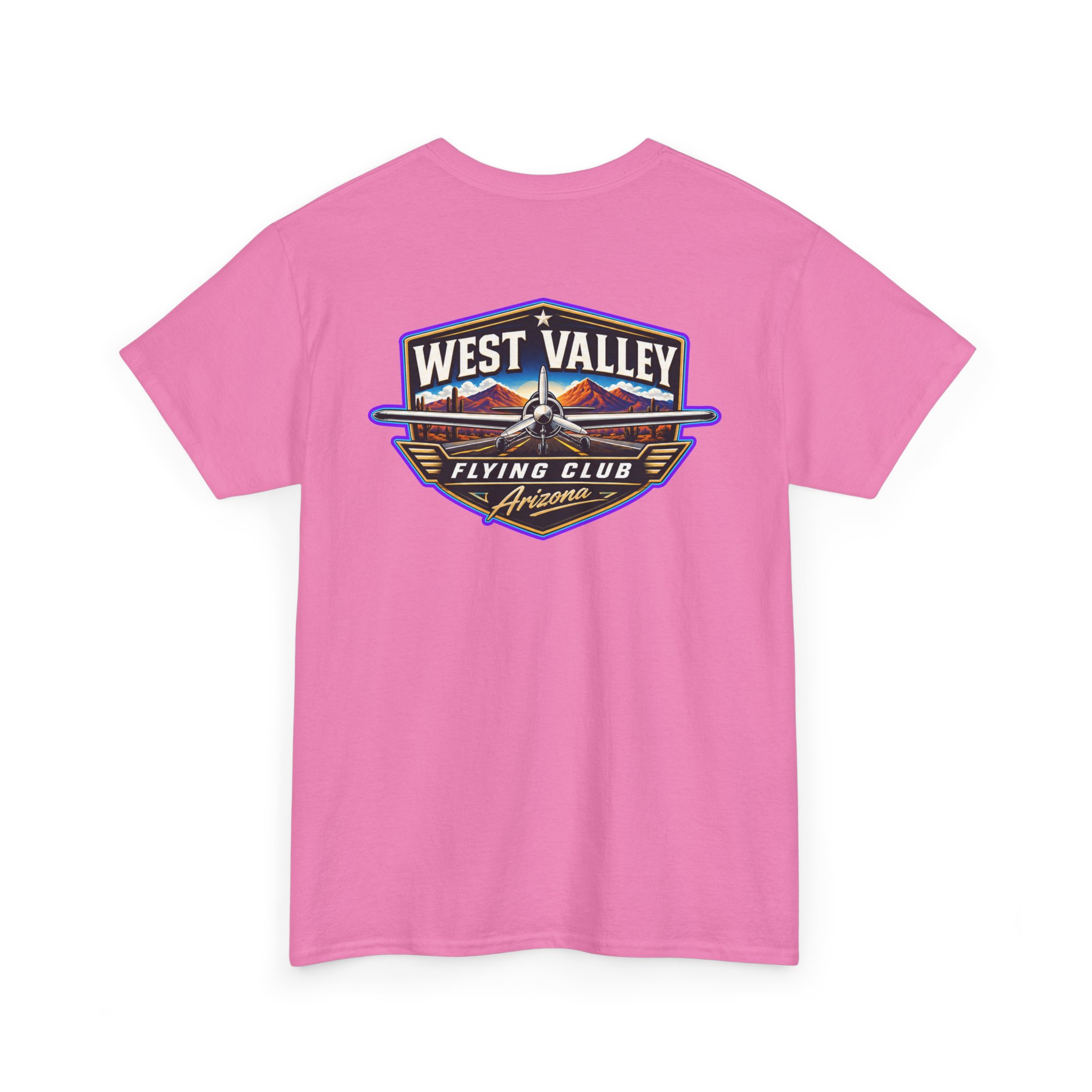 West Valley Flying Club Tee — Vintage Desert Airstrip Logo T‑Shirt - Image 27