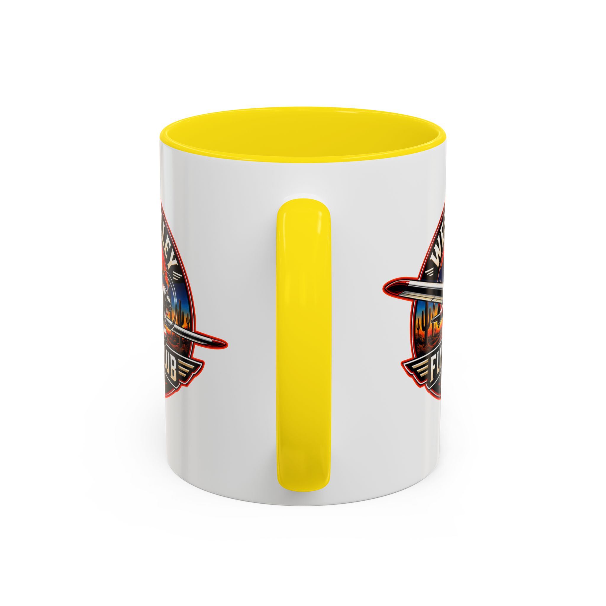 West Valley Flying Club Accent Coffee Mug — Arizona Aviation Logo (11/15oz) - Image 21