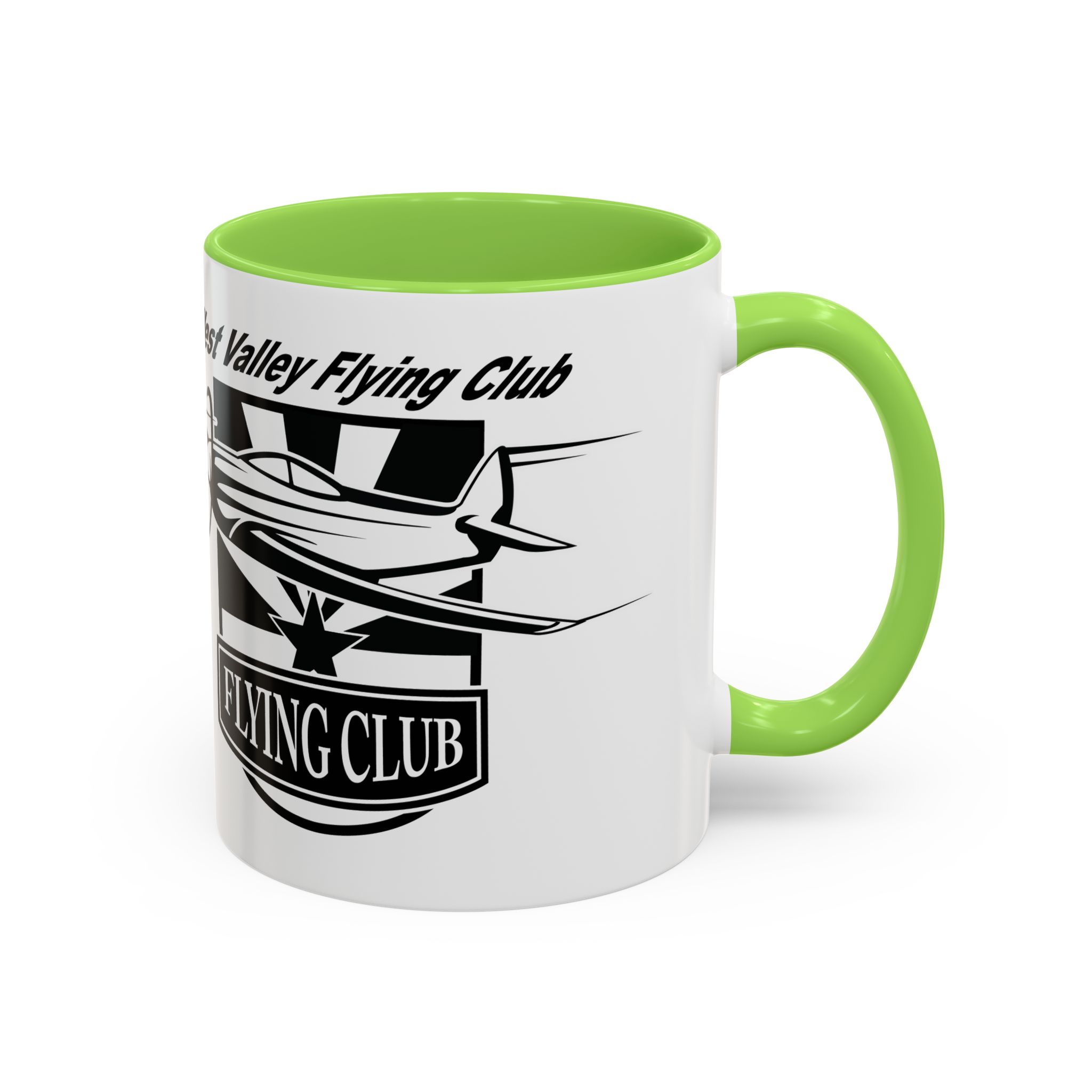 West Valley Flying Club Coffee Mug — Aviation Plane Logo (11oz/15oz) - Image 14