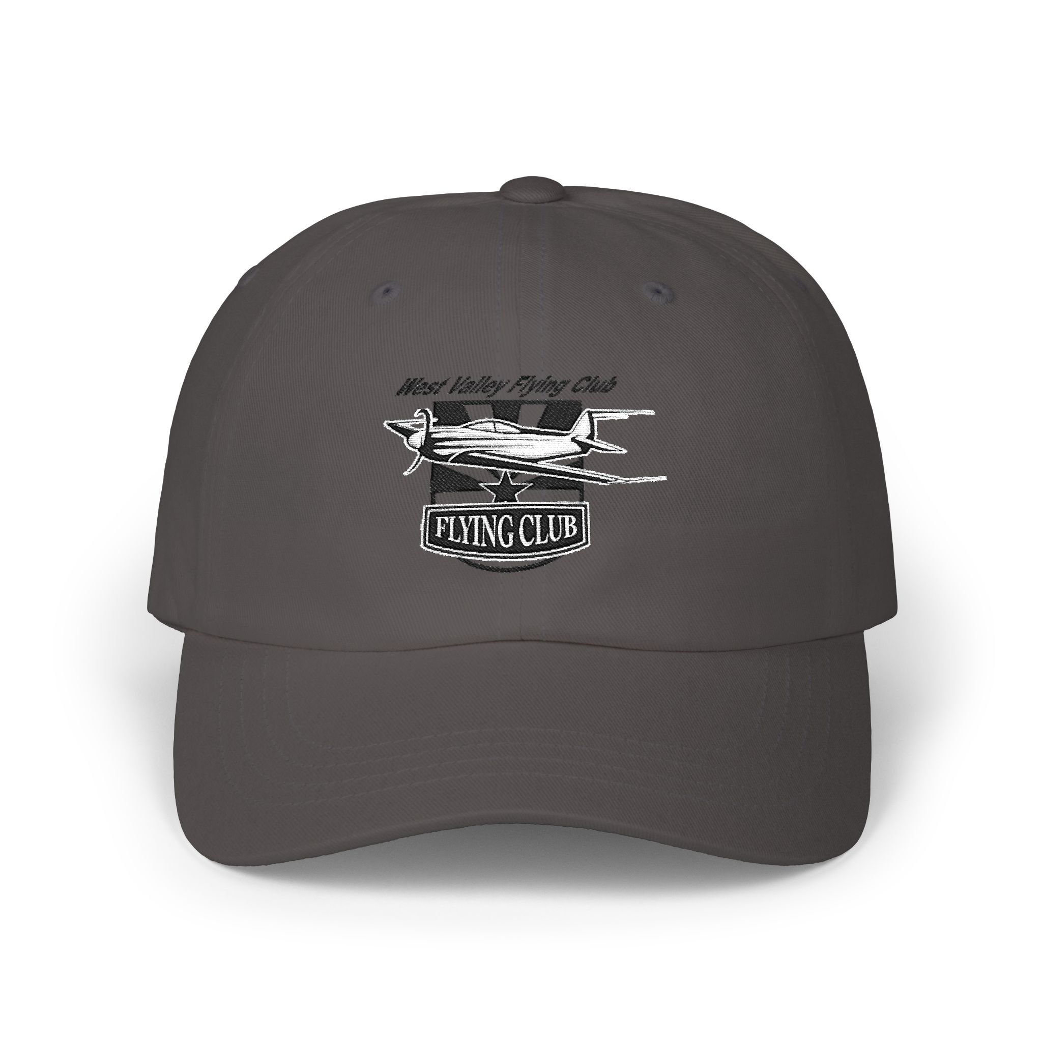 Aviation Club Classic Dad Cap — "Flying Club" Vintage Plane Embroidered Hat - Image 9