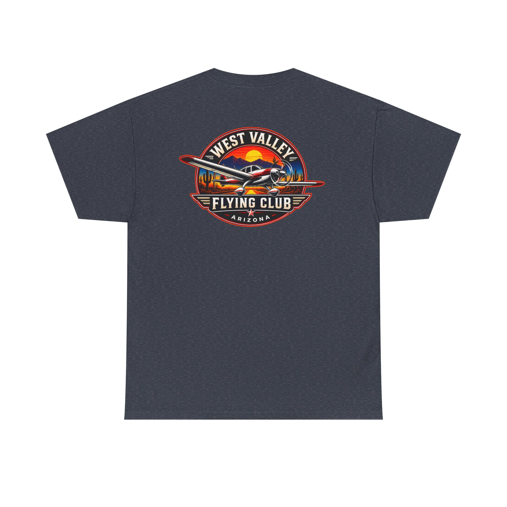 West Valley Flying Club Tee — Vintage Airplane Pilot Shirt