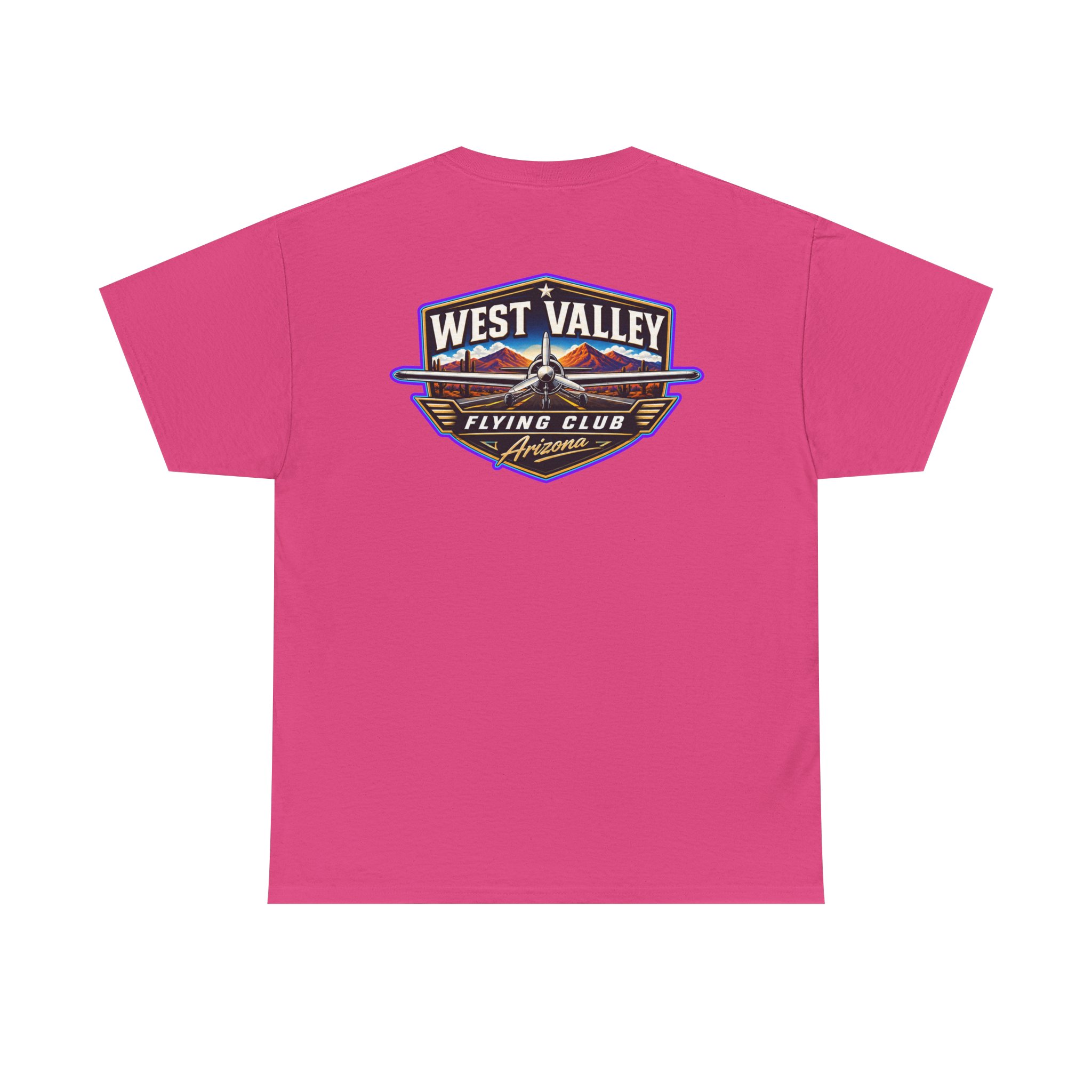 West Valley Flying Club Tee — Vintage Desert Airstrip Logo T‑Shirt - Image 29