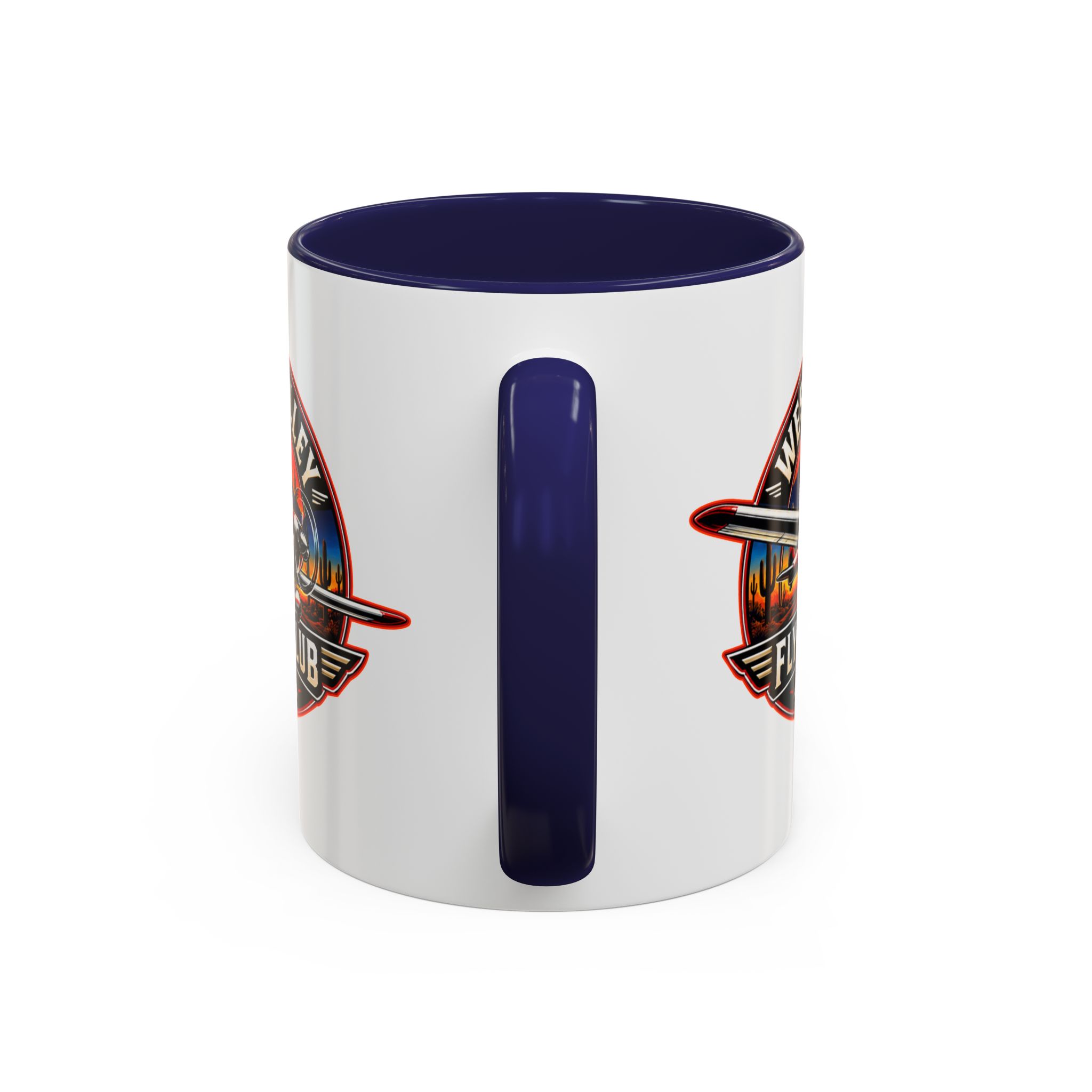 West Valley Flying Club Accent Coffee Mug — Arizona Aviation Logo (11/15oz) - Image 9