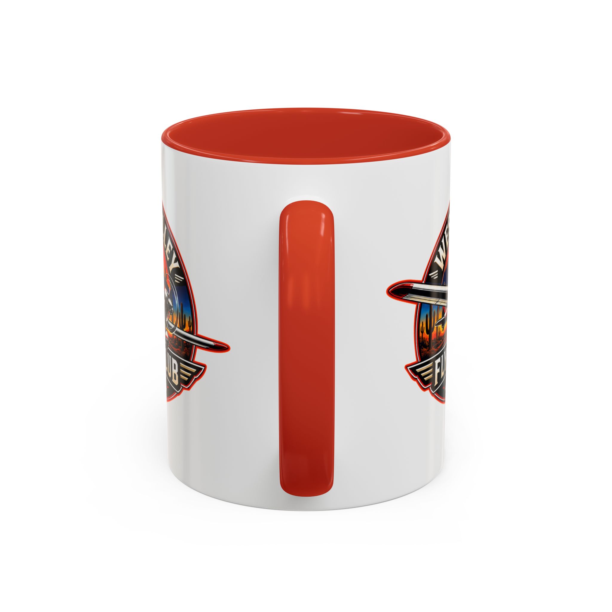 West Valley Flying Club Accent Coffee Mug — Arizona Aviation Logo (11/15oz) - Image 15