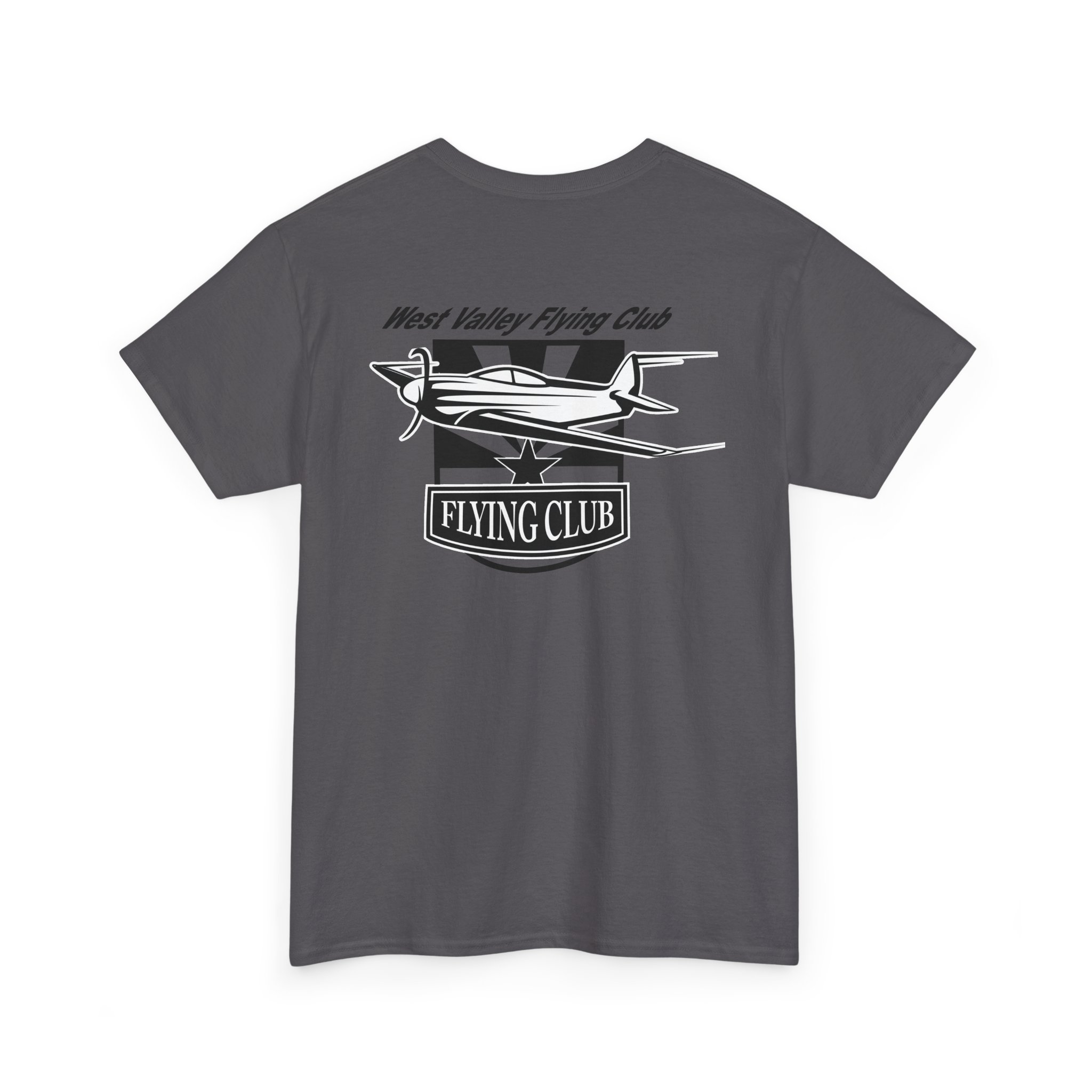 Flying Club Tee — Vintage Airplane "Flying Club" Graphic Shirt - Image 4