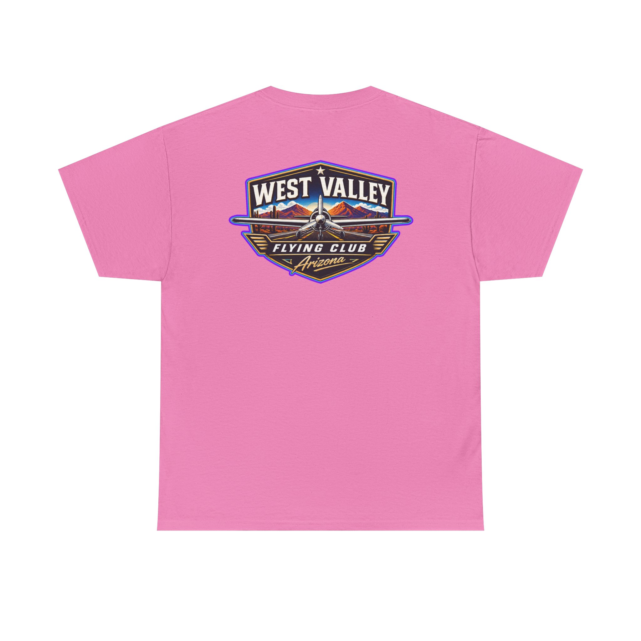 West Valley Flying Club Tee — Vintage Desert Airstrip Logo T‑Shirt - Image 26