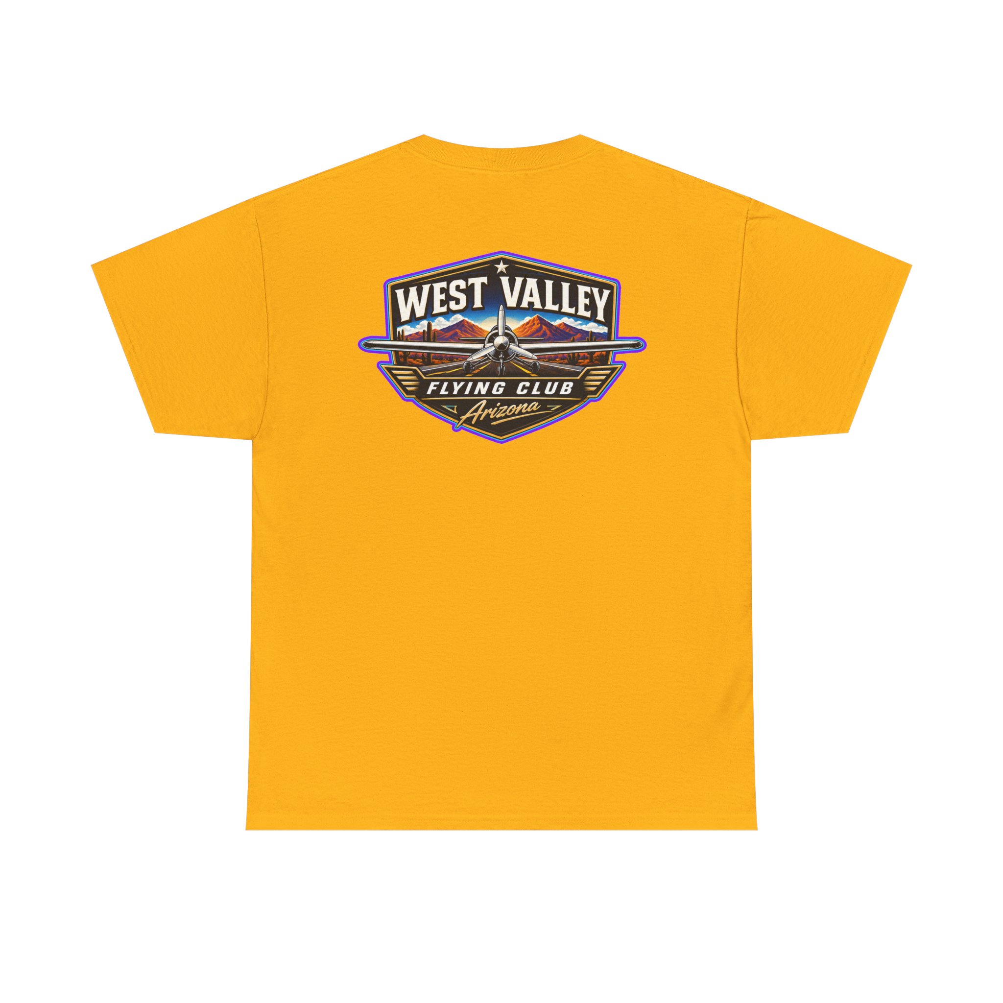 West Valley Flying Club Tee — Vintage Desert Airstrip Logo T‑Shirt - Image 17