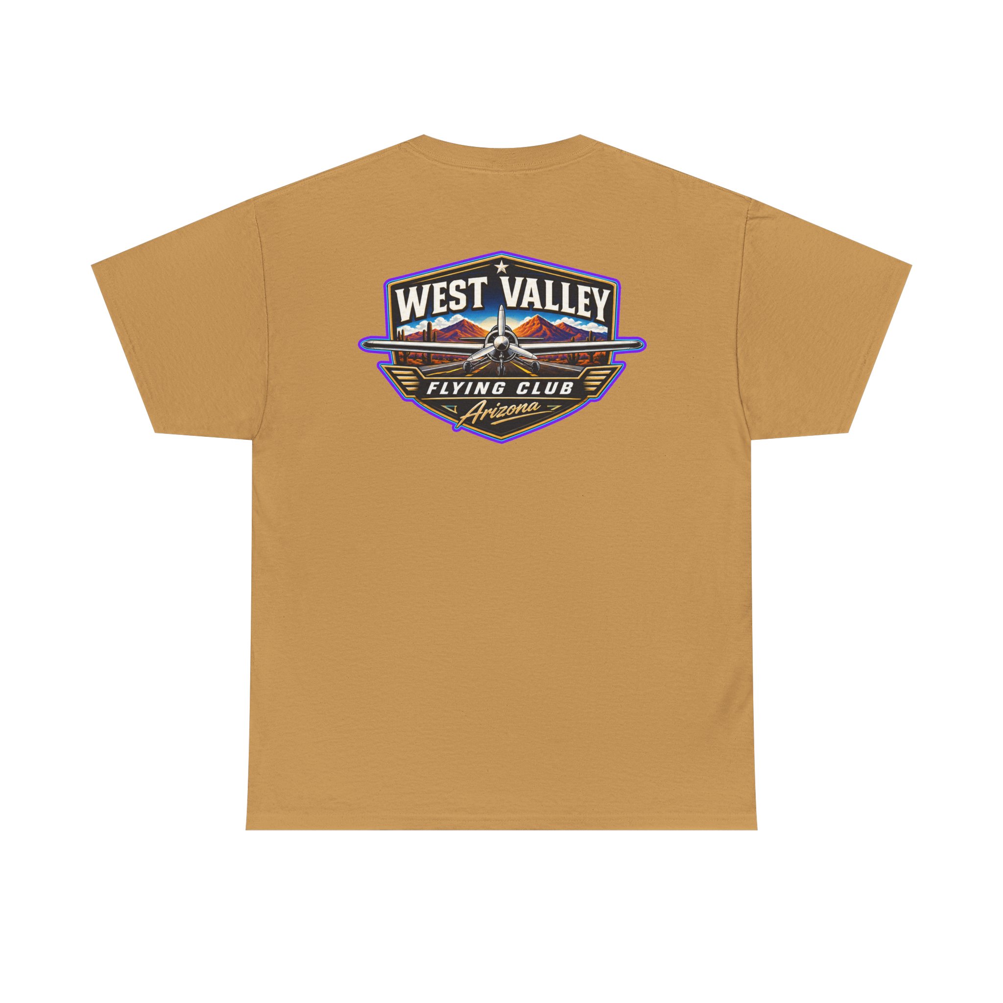 West Valley Flying Club Tee — Vintage Desert Airstrip Logo T‑Shirt - Image 20