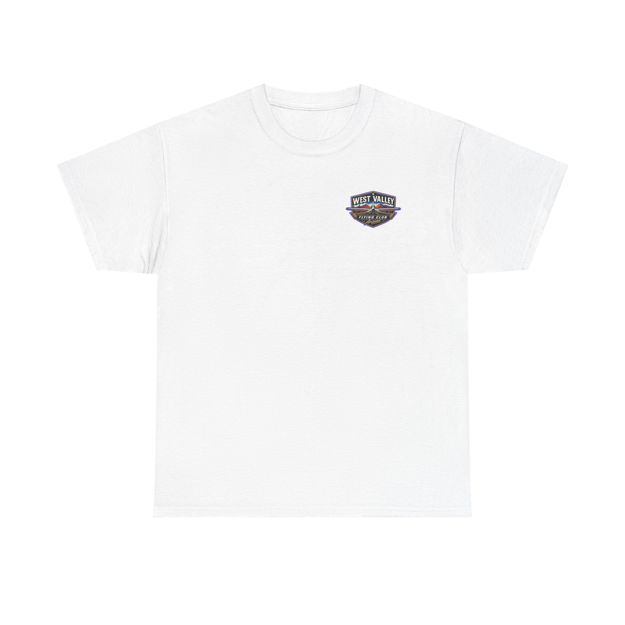 West Valley Flying Club Tee — Vintage Desert Airstrip Logo T‑Shirt - Image 7