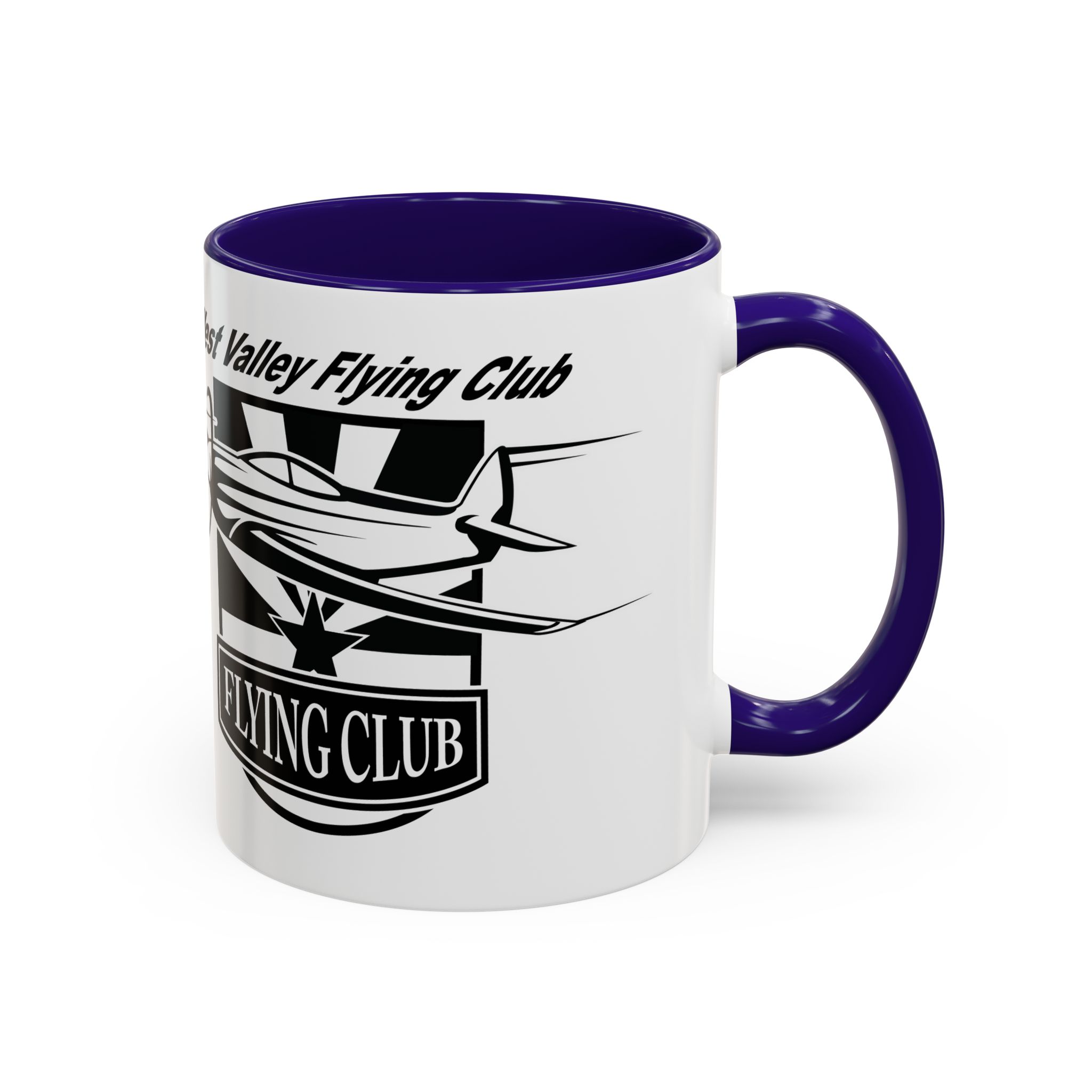 West Valley Flying Club Coffee Mug — Aviation Plane Logo (11oz/15oz) - Image 6