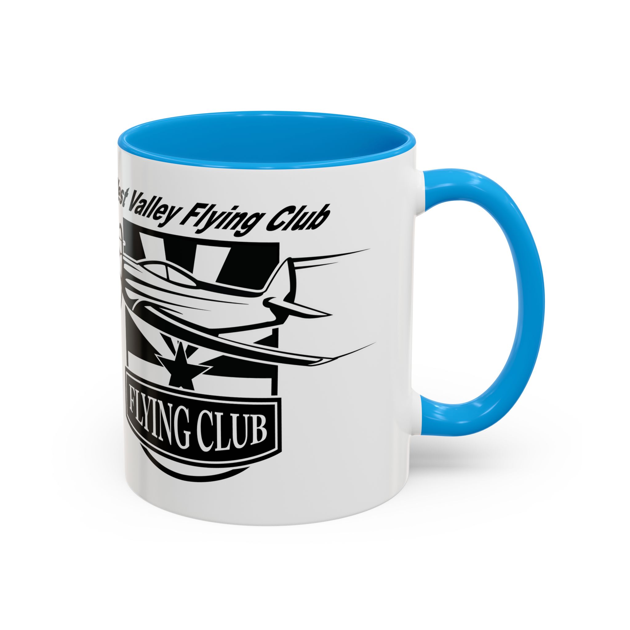 West Valley Flying Club Coffee Mug — Aviation Plane Logo (11oz/15oz) - Image 12
