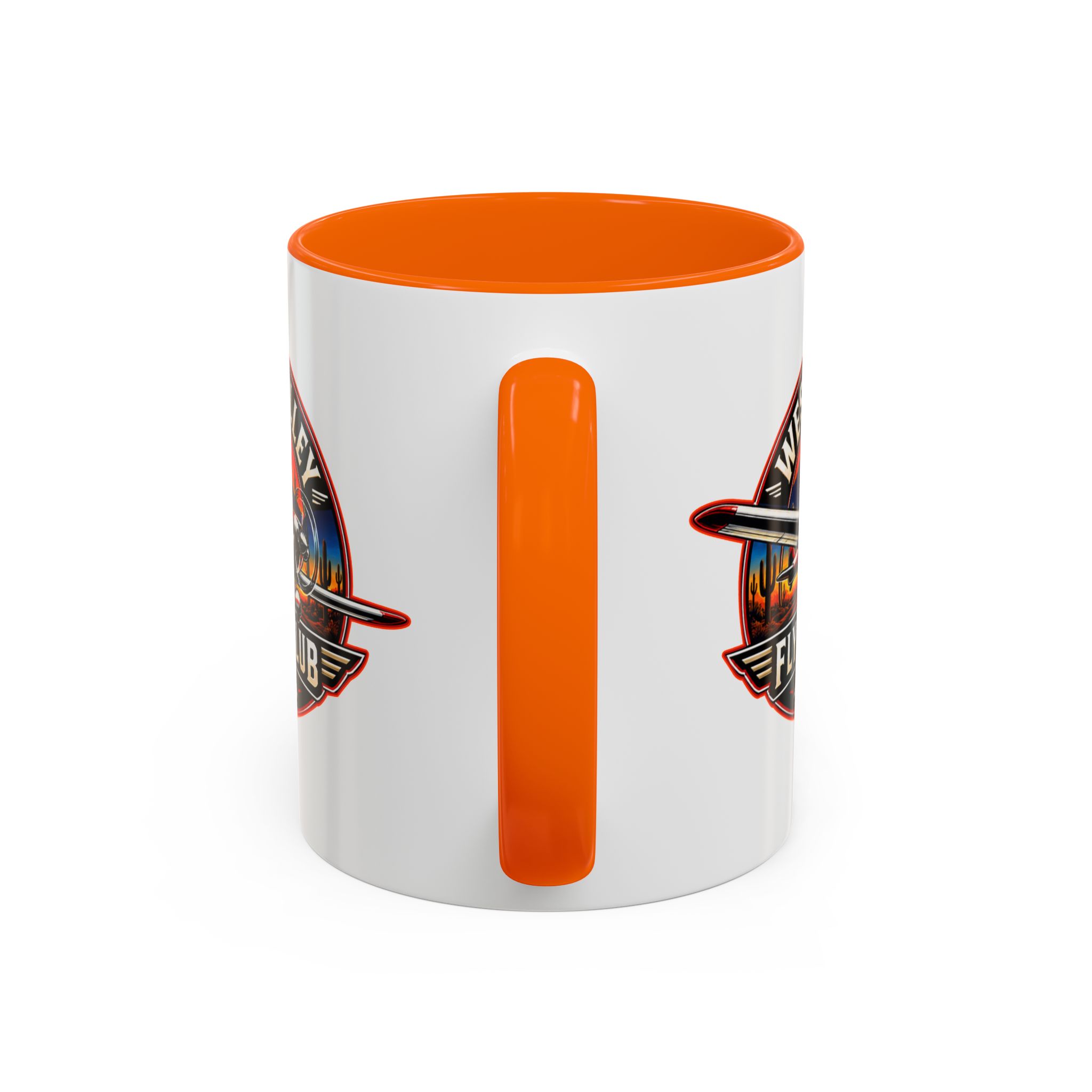 West Valley Flying Club Accent Coffee Mug — Arizona Aviation Logo (11/15oz) - Image 18