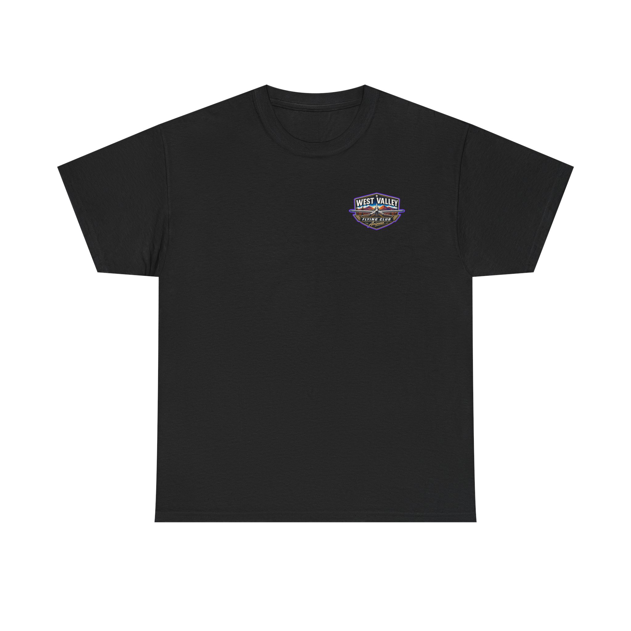 West Valley Flying Club Tee — Vintage Desert Airstrip Logo T‑Shirt - Image 10