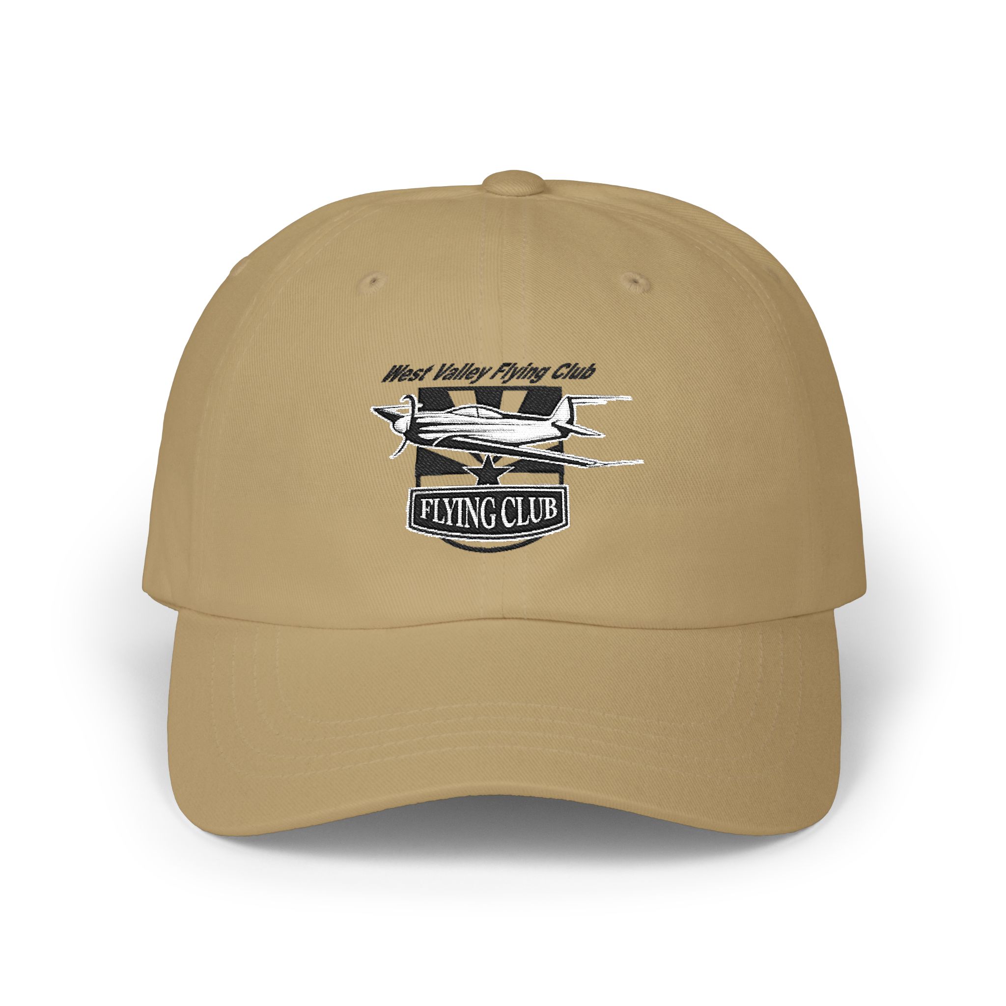 Aviation Club Classic Dad Cap — "Flying Club" Vintage Plane Embroidered Hat - Image 5