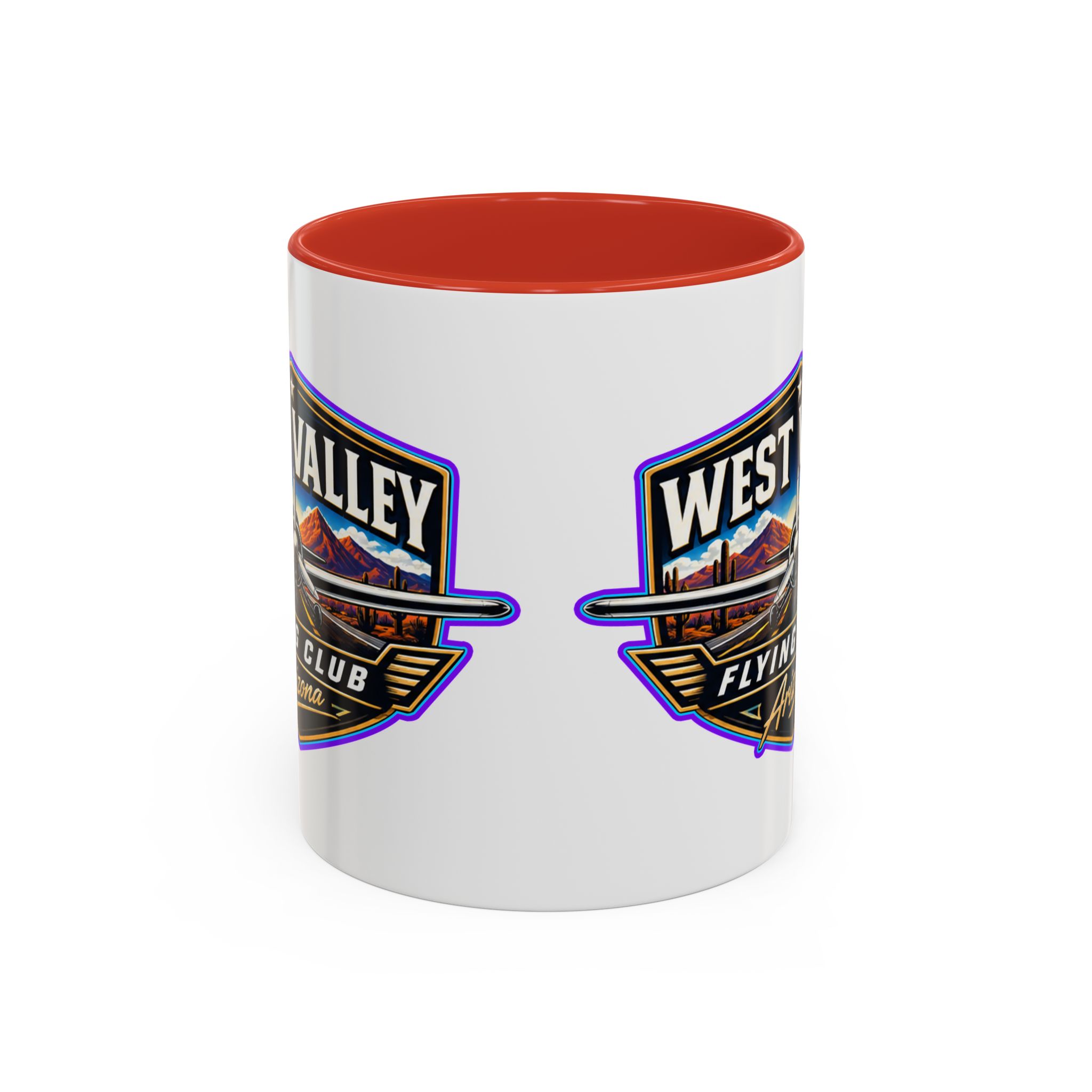 West Valley Flying Club Arizona Coffee Mug — Vintage Airplane Pilot Gift (11/15oz) - Image 10