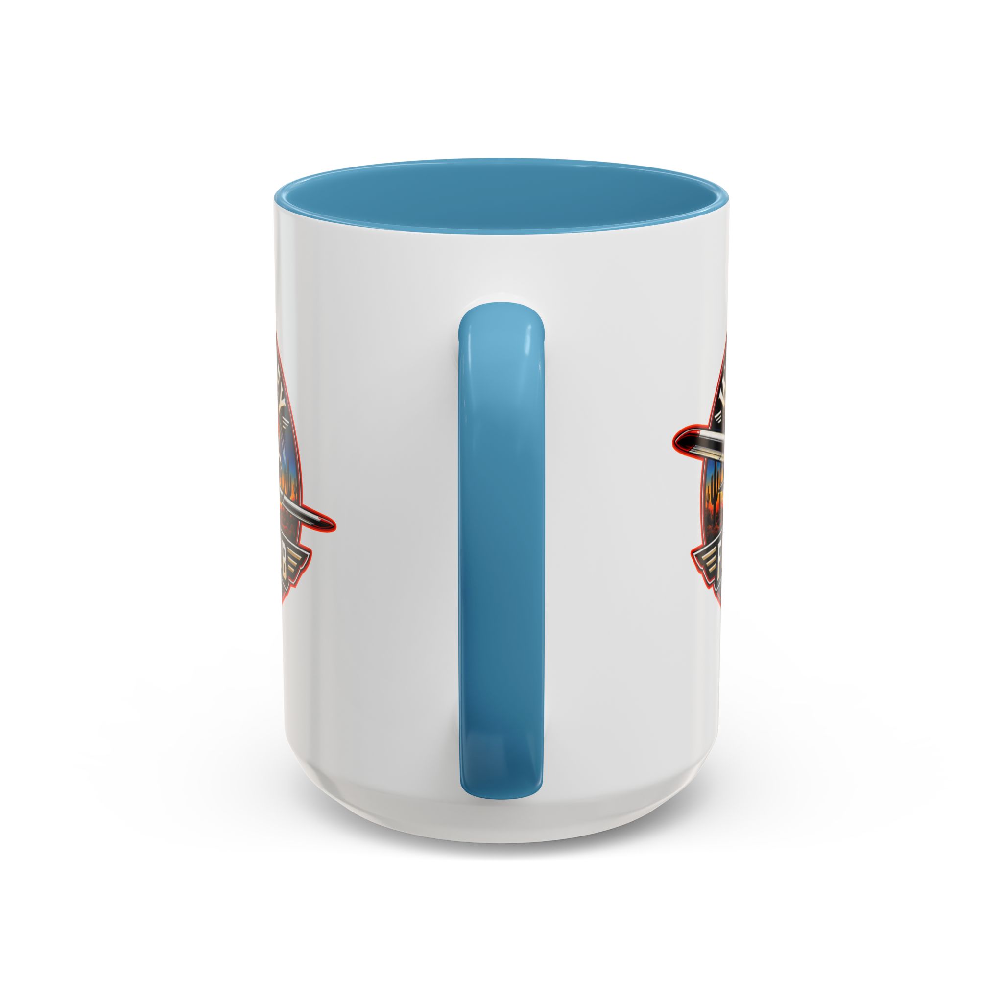 West Valley Flying Club Accent Coffee Mug — Arizona Aviation Logo (11/15oz) - Image 47