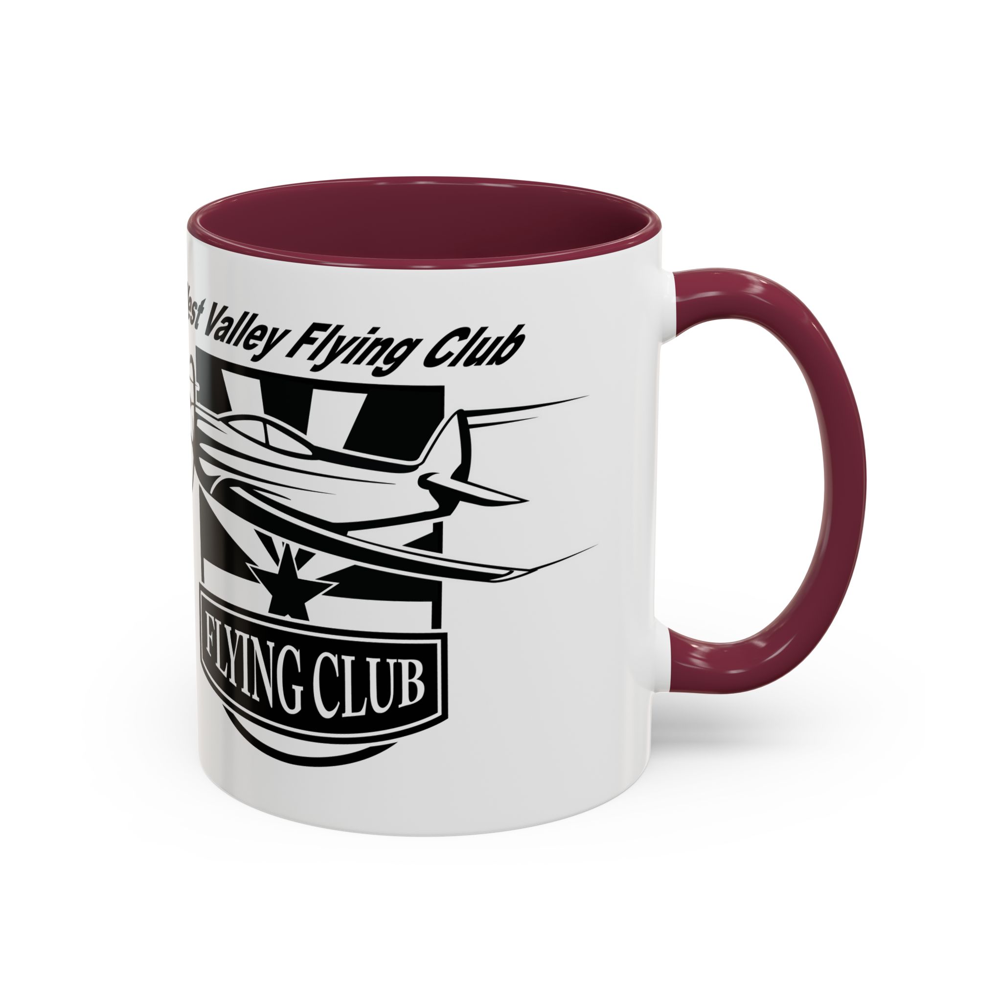 West Valley Flying Club Coffee Mug — Aviation Plane Logo (11oz/15oz) - Image 16