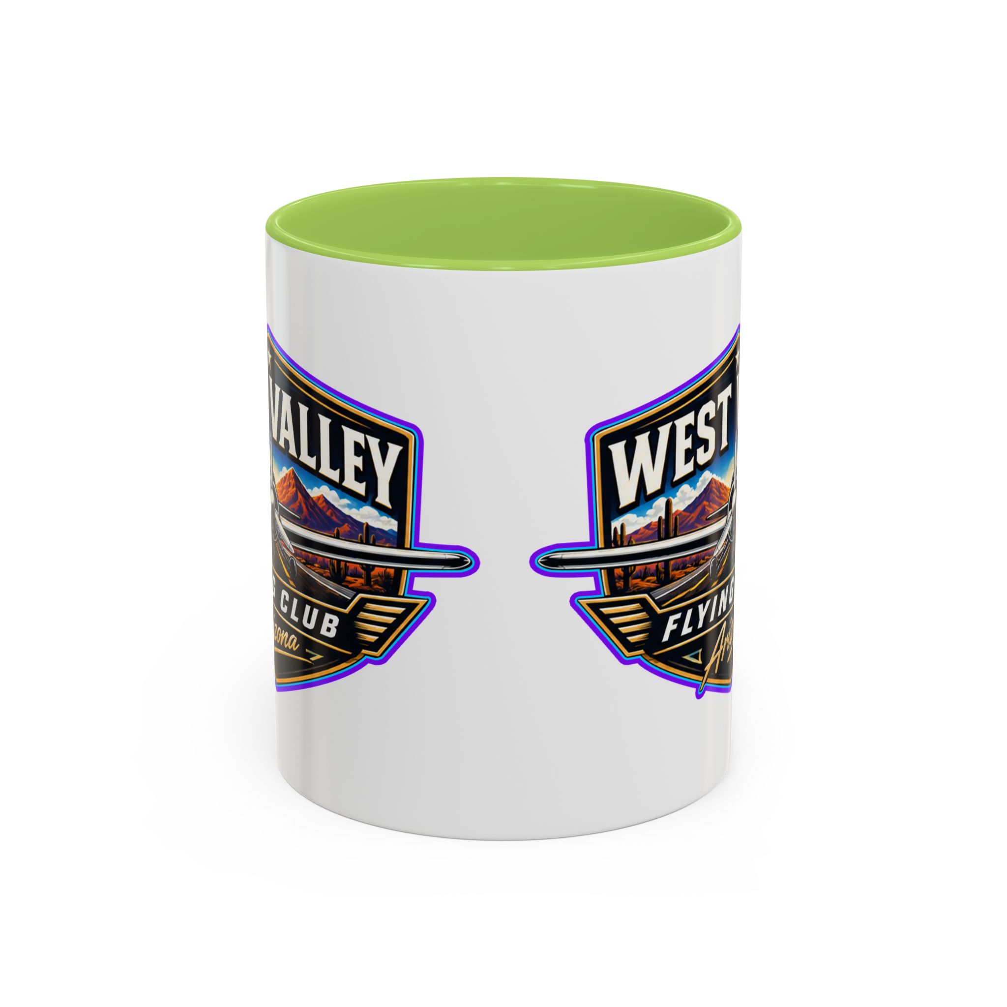 West Valley Flying Club Arizona Coffee Mug — Vintage Airplane Pilot Gift (11/15oz) - Image 22