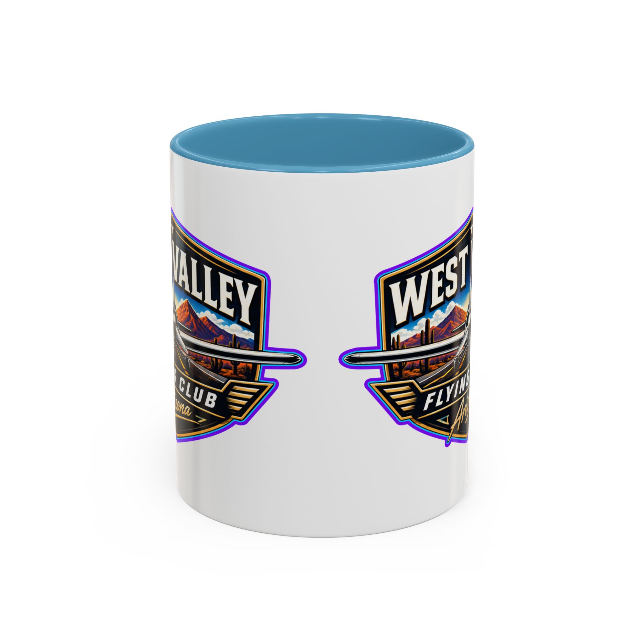 West Valley Flying Club Arizona Coffee Mug — Vintage Airplane Pilot Gift (11/15oz) - Image 13