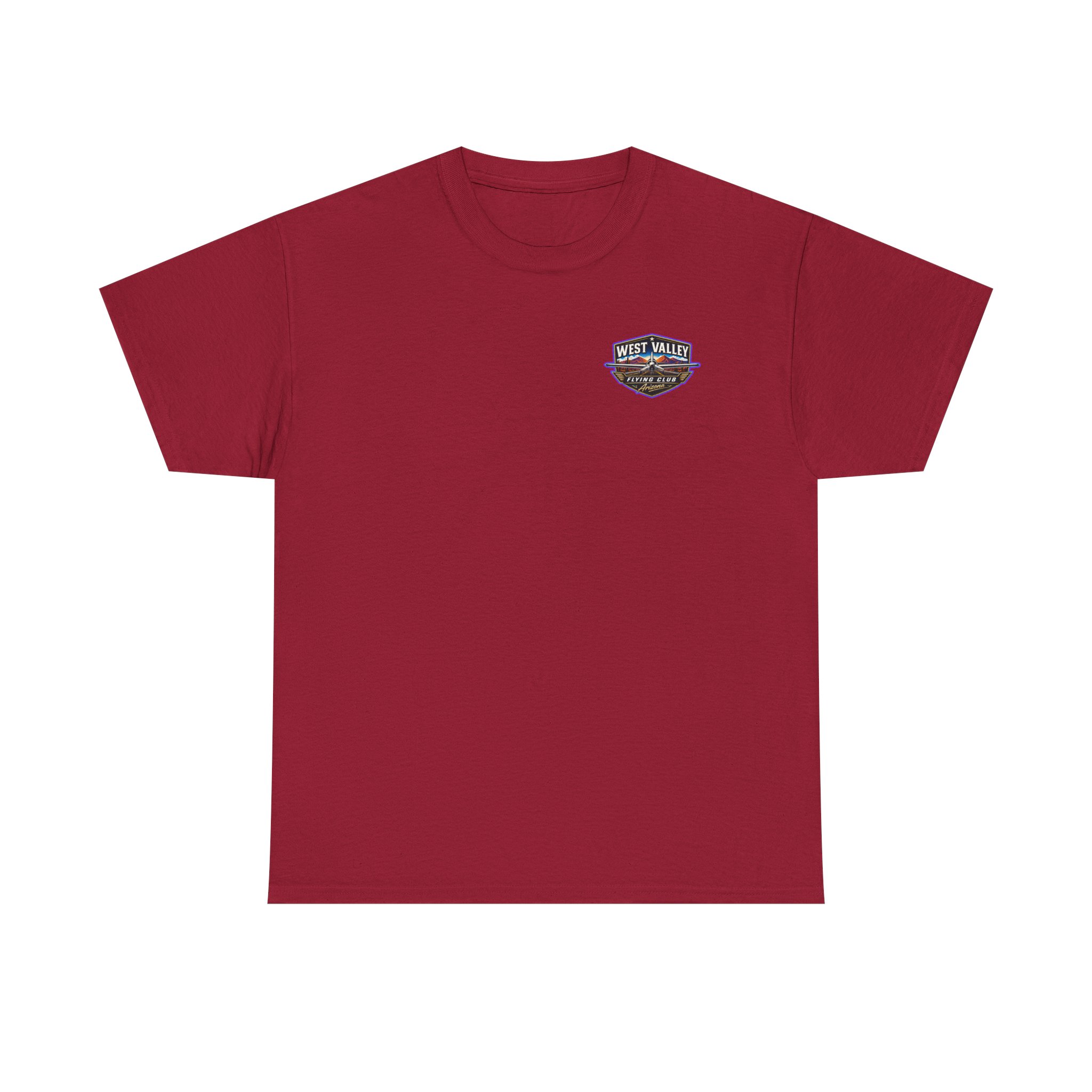 West Valley Flying Club Tee — Vintage Desert Airstrip Logo T‑Shirt - Image 34