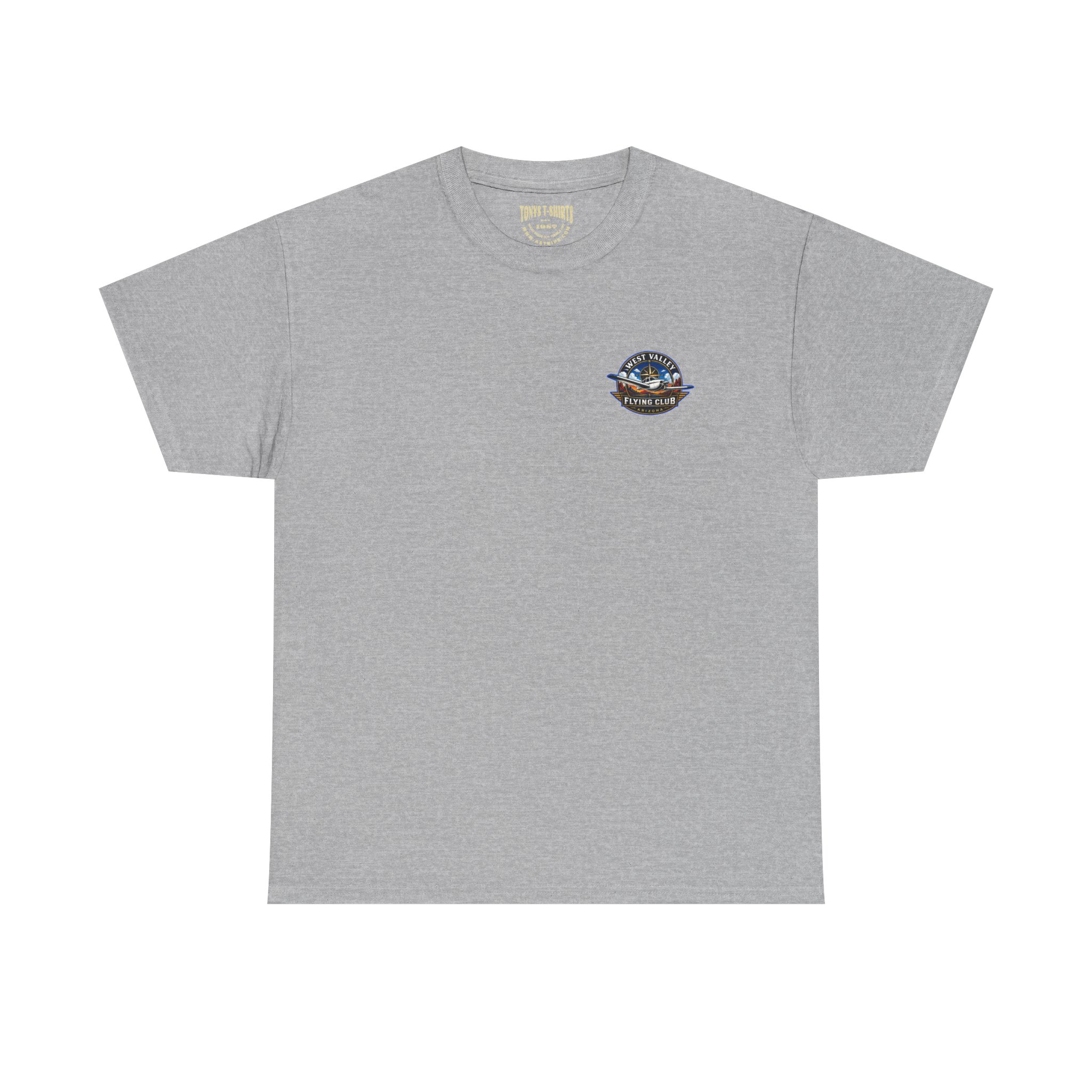 Flying Club T-Shirt — West Valley Flying Club Vintage Aviation Tee