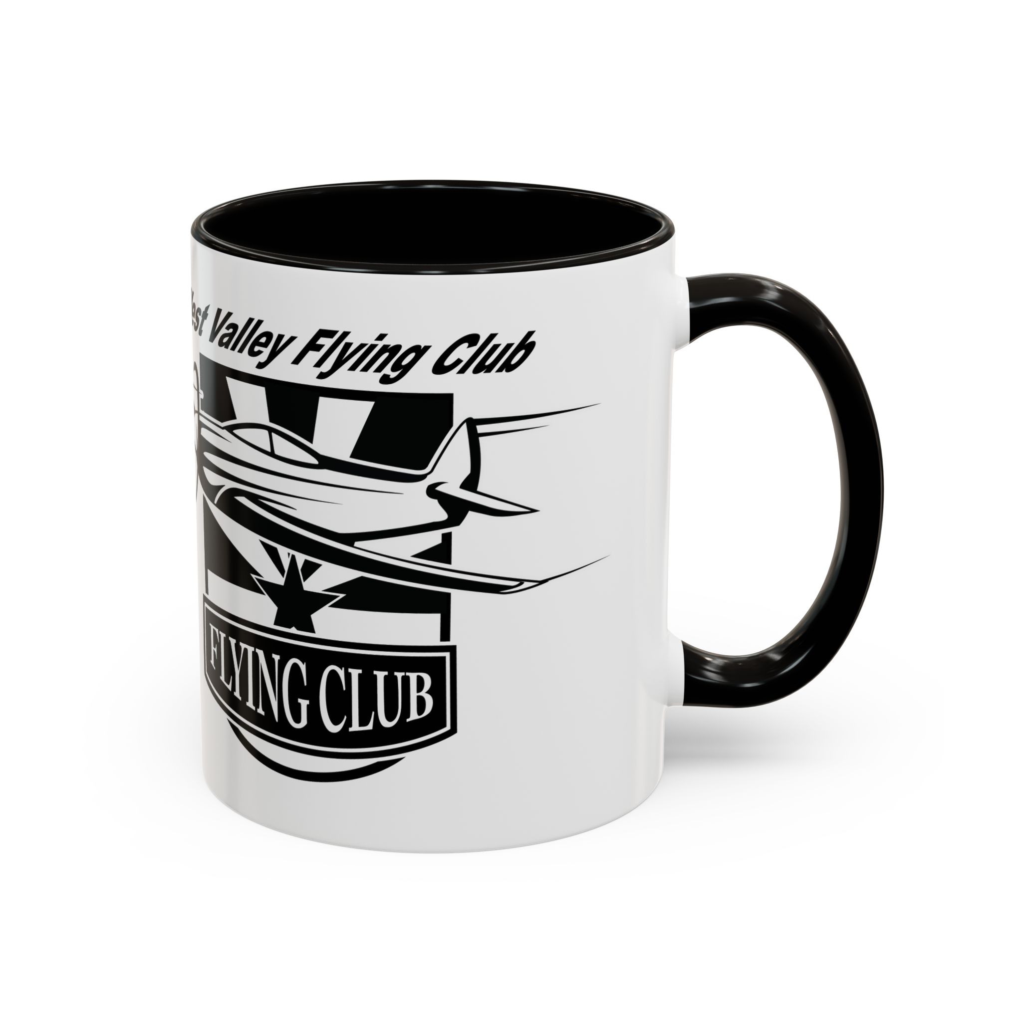West Valley Flying Club Coffee Mug — Aviation Plane Logo (11oz/15oz) - Image 4