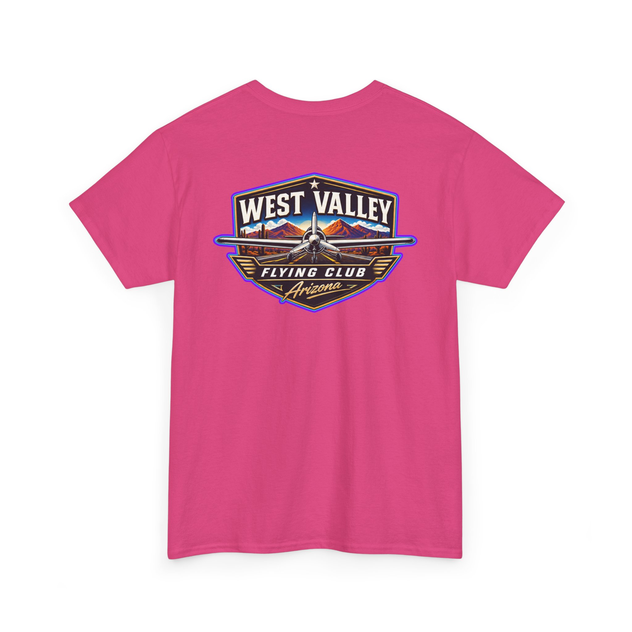 West Valley Flying Club Tee — Vintage Desert Airstrip Logo T‑Shirt - Image 30