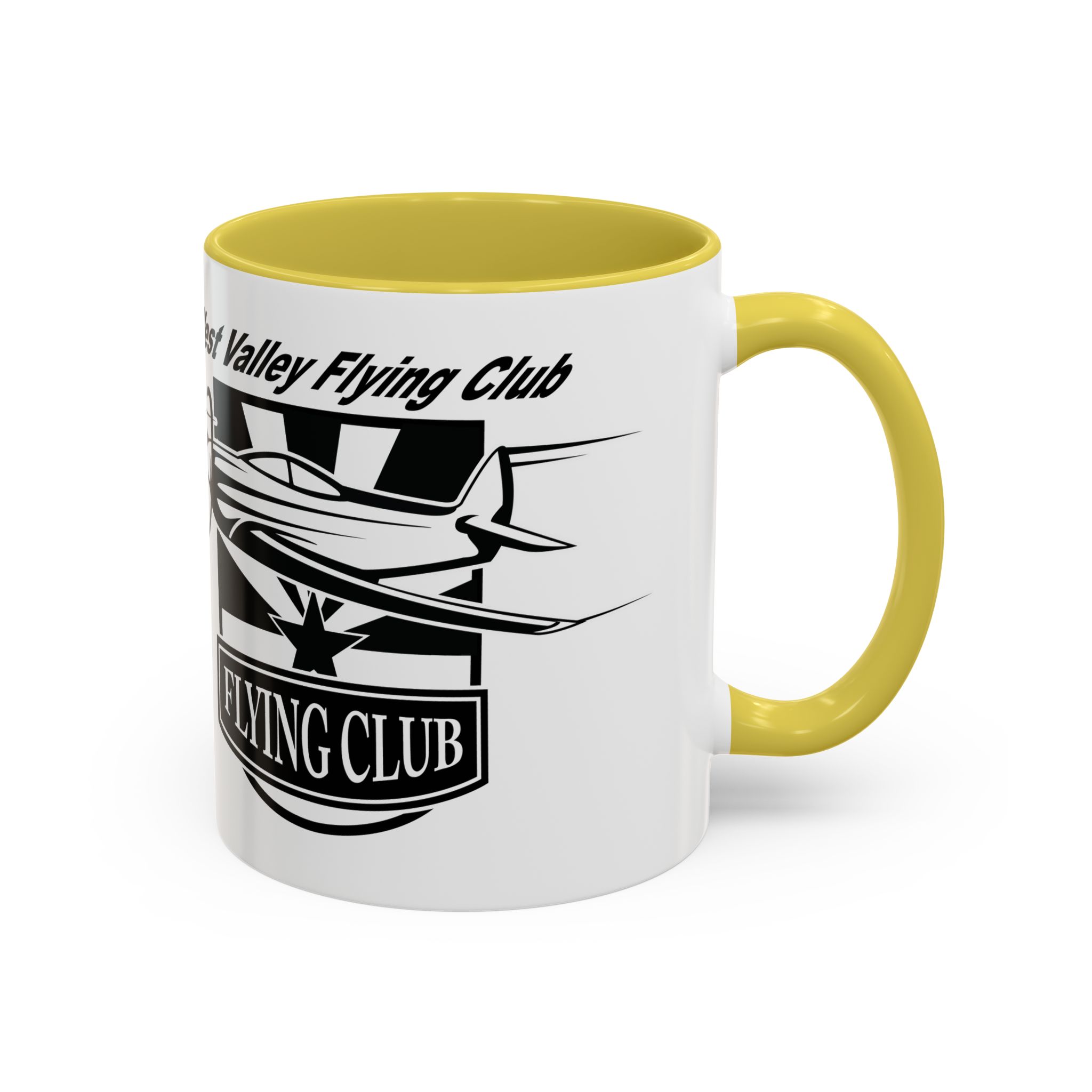 West Valley Flying Club Coffee Mug — Aviation Plane Logo (11oz/15oz) - Image 24
