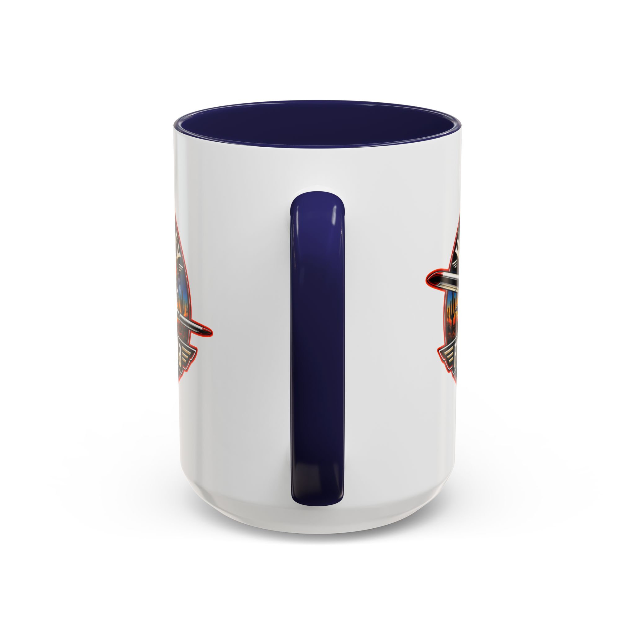 West Valley Flying Club Accent Coffee Mug — Arizona Aviation Logo (11/15oz) - Image 35
