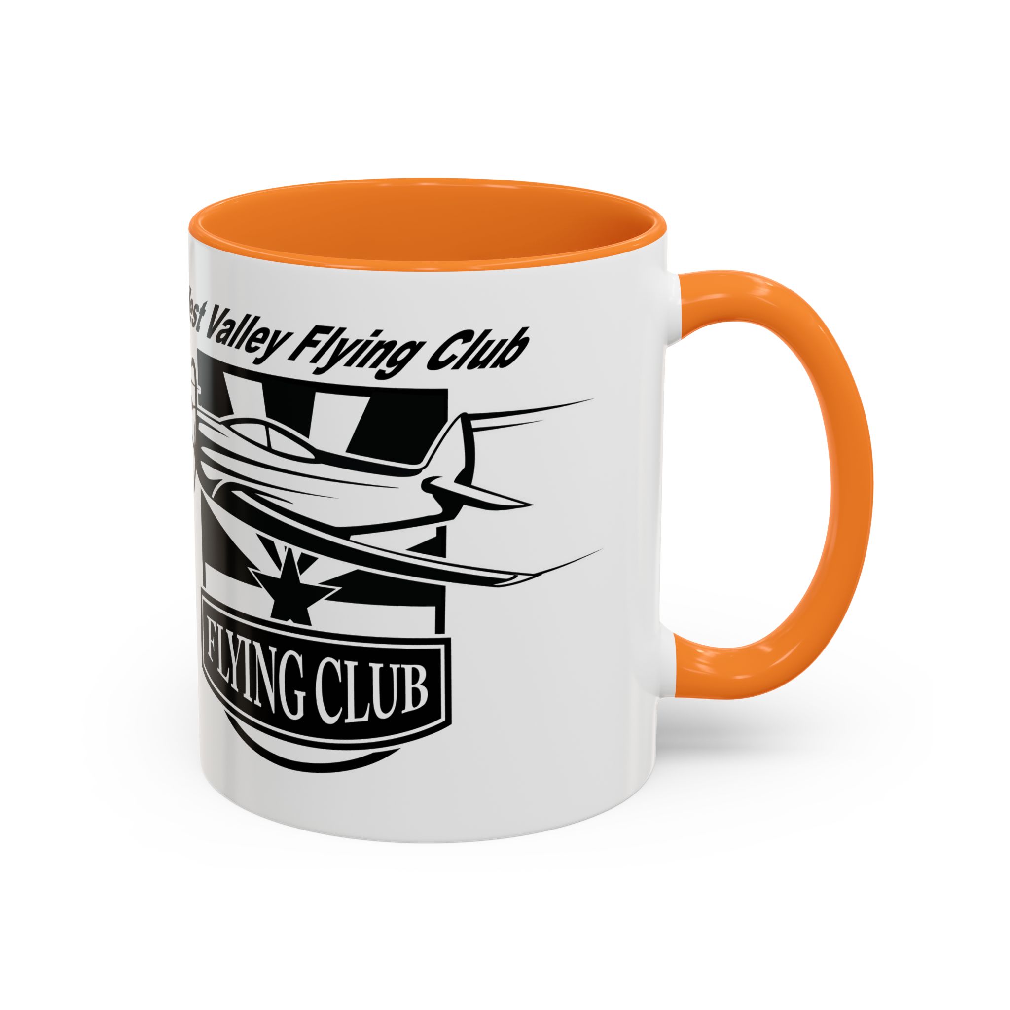 West Valley Flying Club Coffee Mug — Aviation Plane Logo (11oz/15oz)