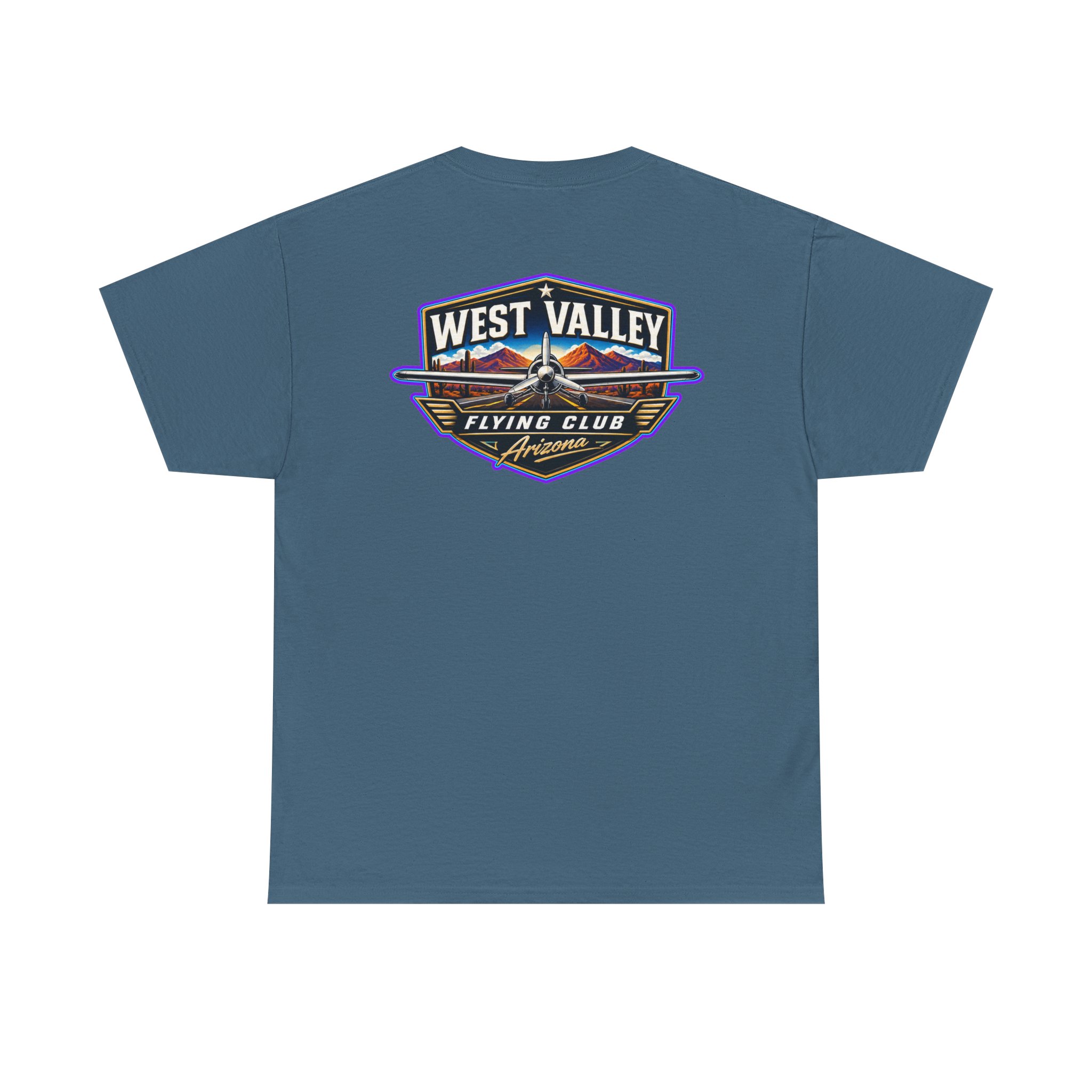 West Valley Flying Club Tee — Vintage Desert Airstrip Logo T‑Shirt