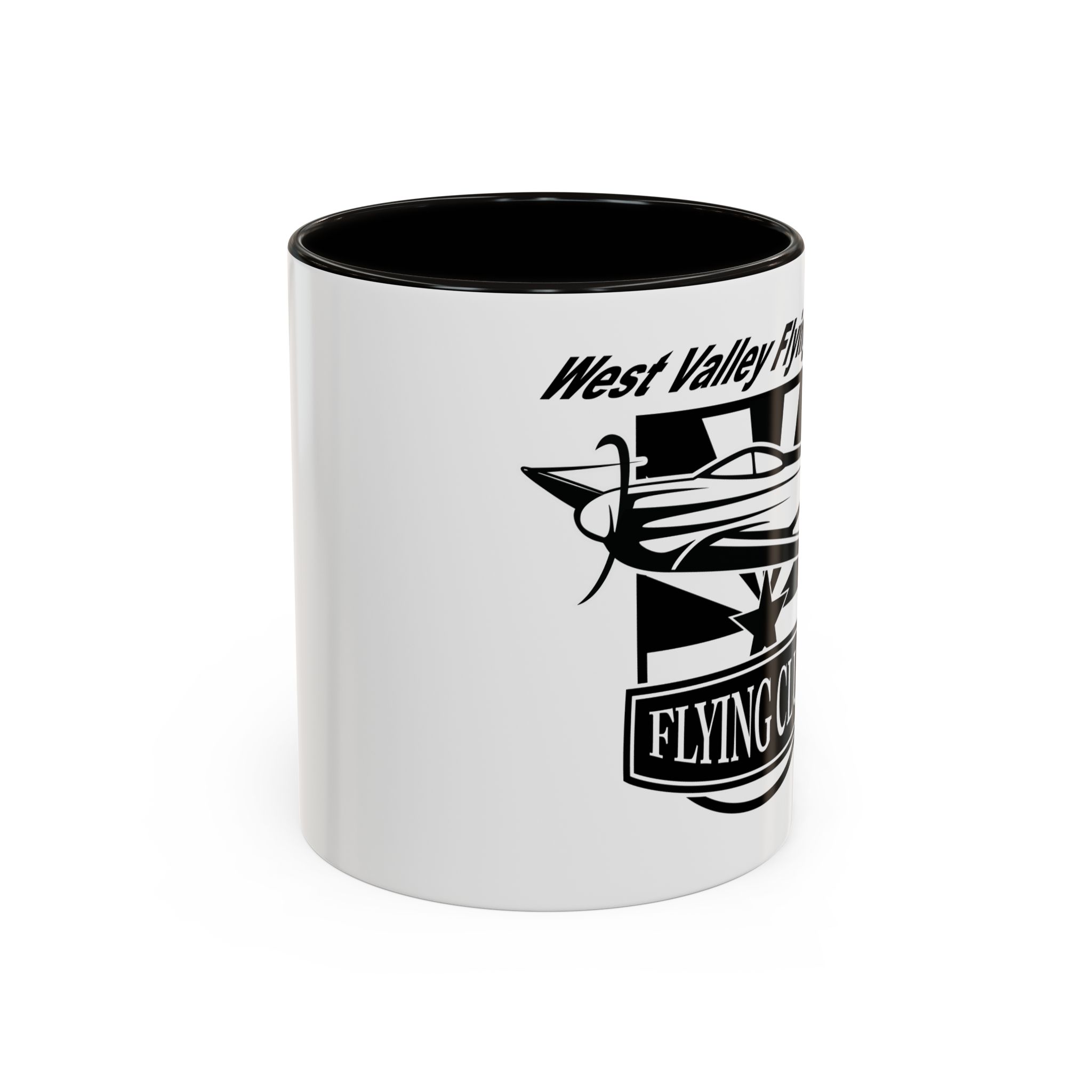 West Valley Flying Club Coffee Mug — Aviation Plane Logo (11oz/15oz) - Image 3