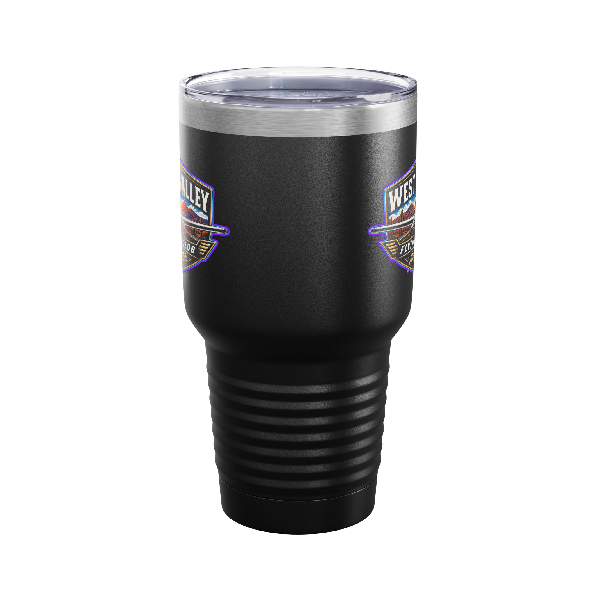 West Valley Flying Club 30oz Tumbler — Insulated Travel Mug - Image 11