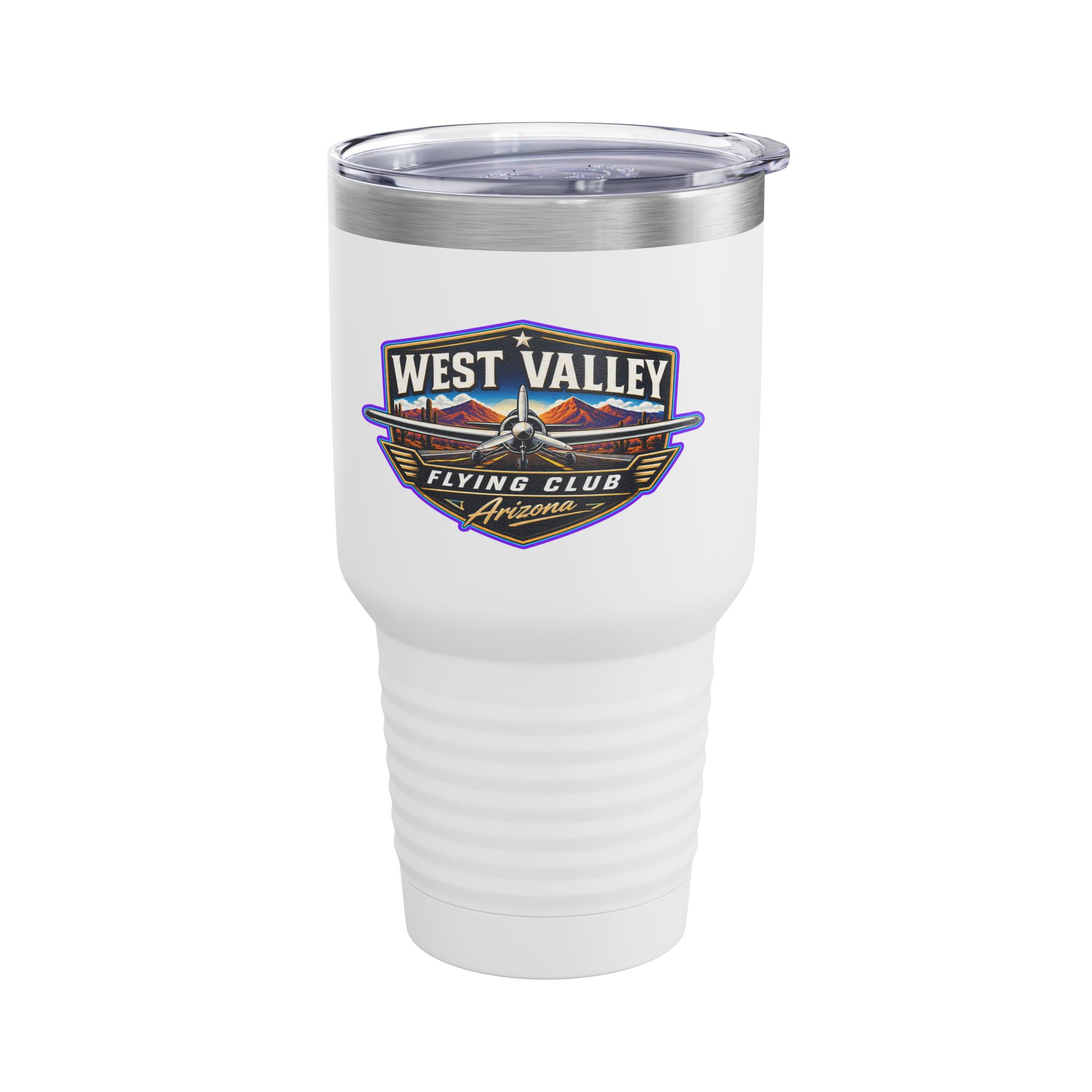 West Valley Flying Club 30oz Tumbler — Insulated Travel Mug
