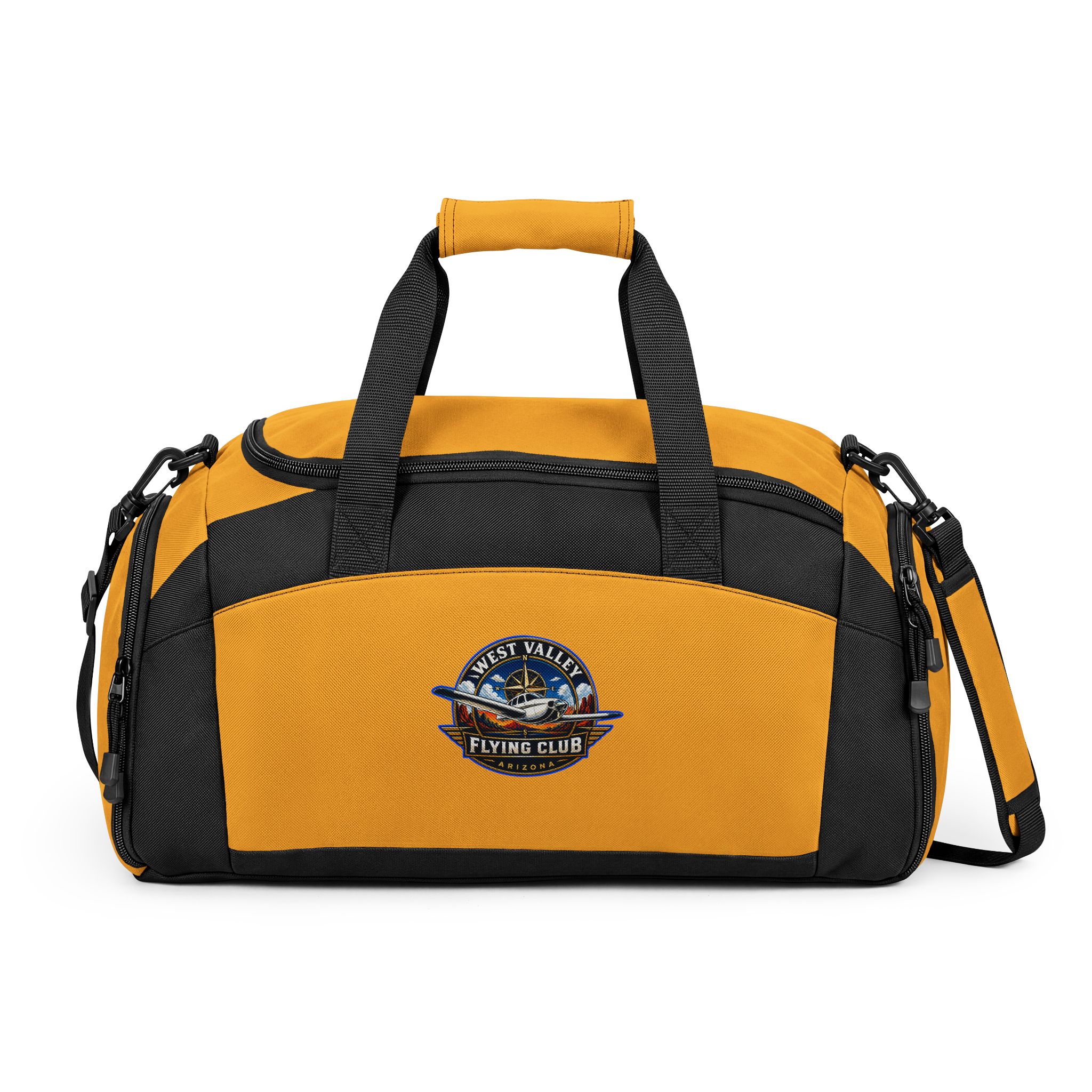 Travel Duffel Gym Bag — ‘West Valley Flying Club’